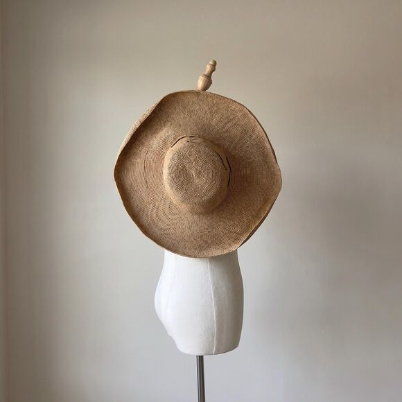 Patricia Underwood x Ralph Lauren Collection Wide Brim Straw Hat Wheat | M-L main image 5